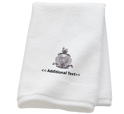 Personalised Royal Marines Military Towels Terry Cotton Towel